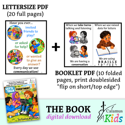 A Communication Book for Kids | Let's Talk Together!