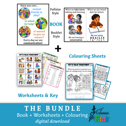 Complete Communication Bundle for Kids | Book + Activities