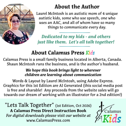 A Communication Book for Kids | Let's Talk Together!