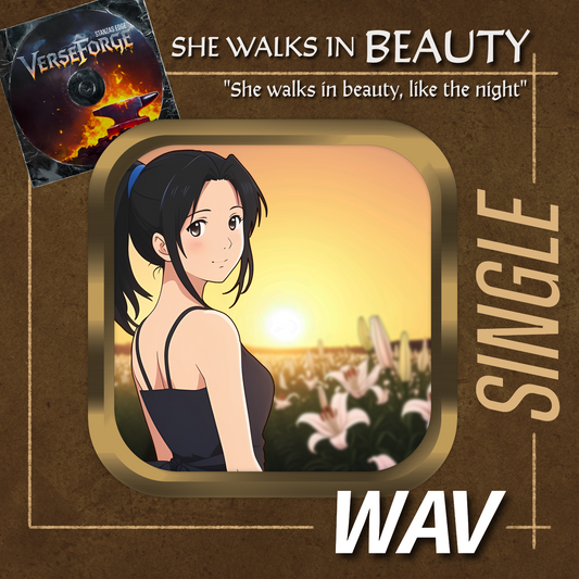 She Walks in Beauty – Single (Digital Download) | Stanzas Edge