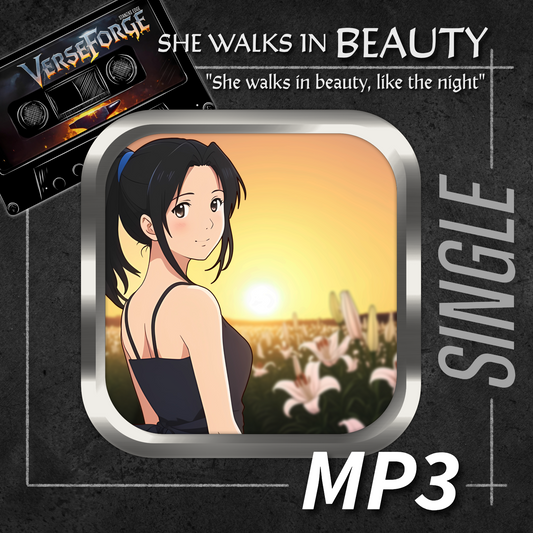 She Walks in Beauty – Single (Digital Download) | Stanzas Edge
